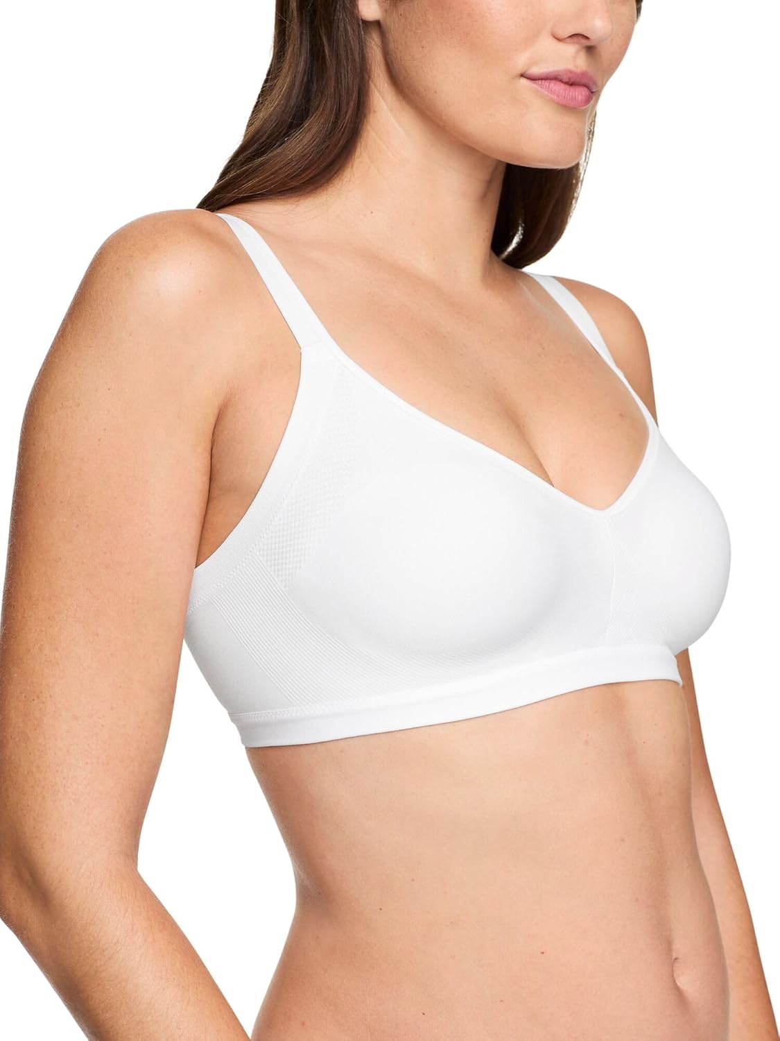 Women's Underarm-smoothing With Seamless Stretch Wireless Lightly Lined Comfort Bra