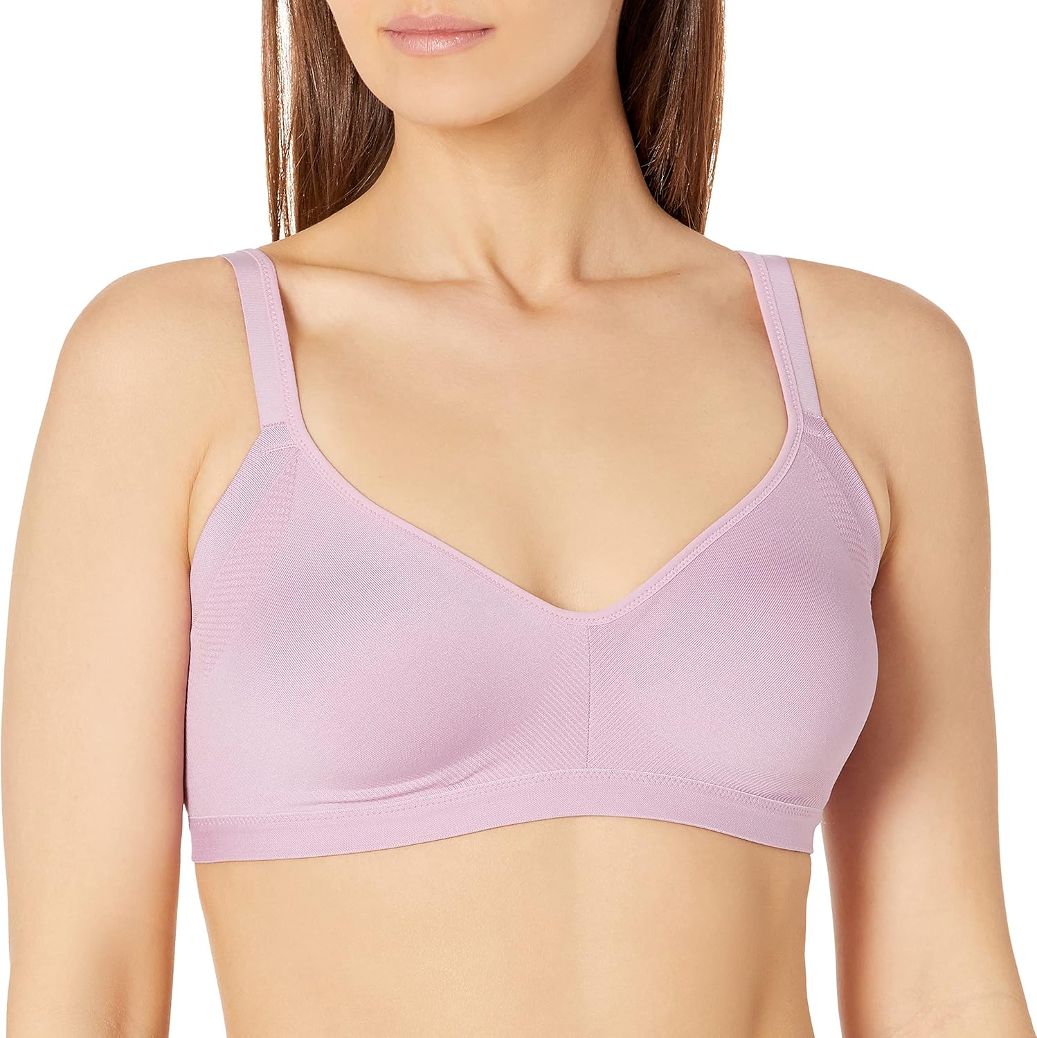 Women's Underarm-smoothing With Seamless Stretch Wireless Lightly Lined Comfort Bra