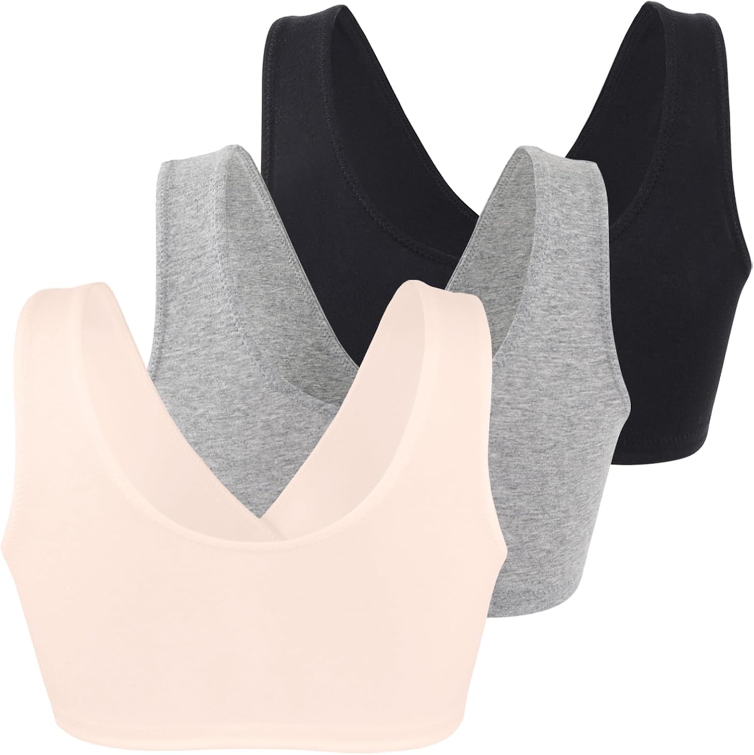 Women's Cotton Wireless Sleep Bra for Nursing and Maternity