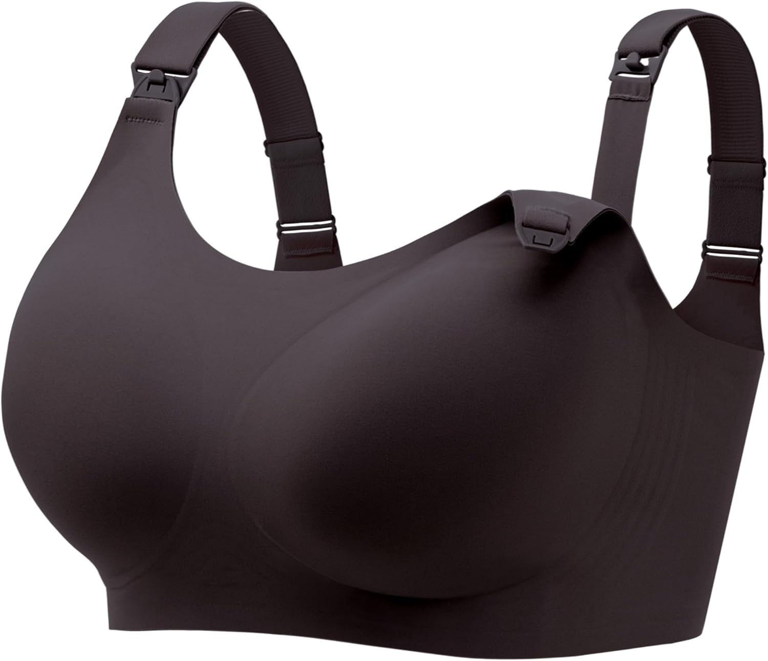 Seamless Nursing Bra for Women Wire Free Full Coverage Nursing Bra T-Shirt Bra with Extra Extender